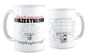 Kubek Kochanemu chrzestnemu dziękujemy