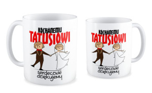 Kubek Kochanemu Tatusiowi dziękujemy