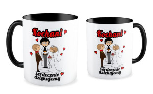 Kubek Kochani dziękujemy