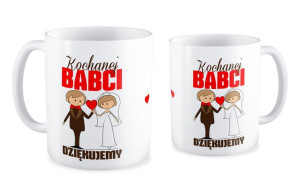 Kubek Kochanej babci dziękujemy