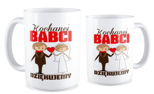 Kubek Kochanej babci dziękujemy