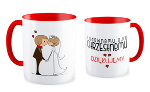 Kubek Cudownemu ojcu chrzestnemu dziękujemy