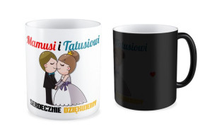 Kubek Kochanemu mamusi i tatusiowi serdecznie dziękujemy