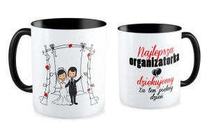 Kubek Najlepsza organizatorka dziękujemy za ten piękny dzień