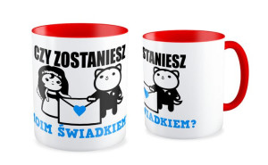 Kubek Czy zostaniesz moją świadkową