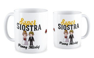 Kubek Super siostra panny młodej