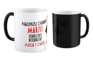 Kubek z imieniem Najlepszej druhnie serdecznie dziękujemy