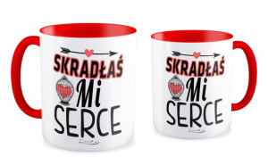 Kubek na walentynki Skradłaś mi serce