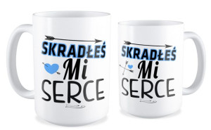 Kubek na walentynki Skradłeś mi serce