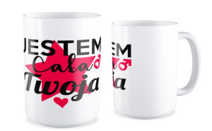 Kubek na walentynki Jestem cała twoja