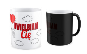 Kubek na walentynki Uwielbiam cię