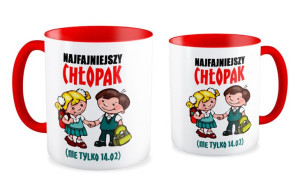 Kubek na walentynki Najfajniejszy chłopak