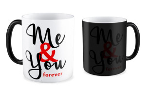 Kubek na walentynki Me and You forever