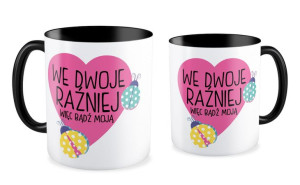 Kubek na walentynki We dwoje raźniej