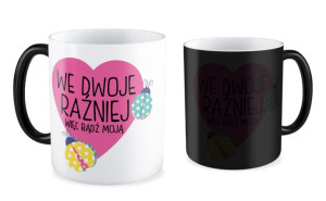 Kubek na walentynki We dwoje raźniej