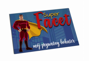 Magnes Super facet mój prywatny  bohater