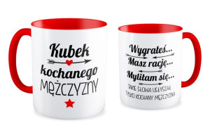 Kubek miłosny Wygrałeś, masz rację, myliłam się