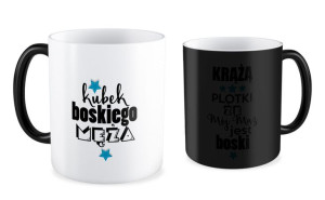 Kubek miłosny Krążą plotki że mój mąż jest boski