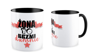 Kubek miłosny Żona to brzmi dumnie