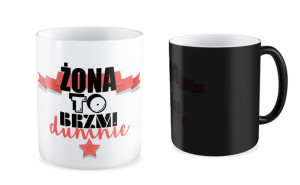 Kubek miłosny Żona to brzmi dumnie