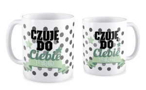 Kubek miłosny Czuję do ciebie mięte