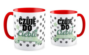 Kubek miłosny Czuję do ciebie mięte