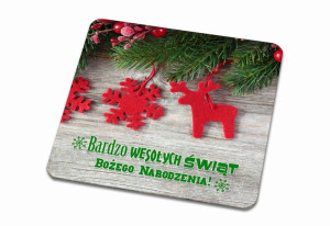 Świąteczna Podkładka pod kubek