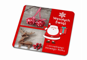 Świąteczna Podkładka pod kubek
