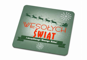 Świąteczna Podkładka pod kubek