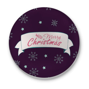 Przypinka świąteczna Merry Christmas