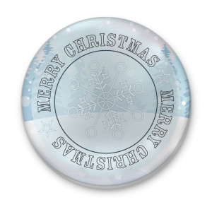 Lusterko świąteczne Merry Christmas