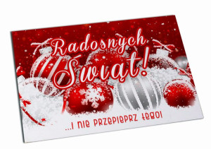 Magnes Świąteczny Radosnych Świąt