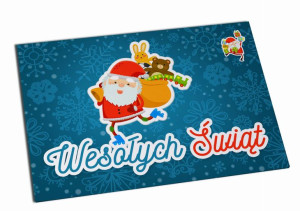 Magnes Świąteczny Wesołego Świąt