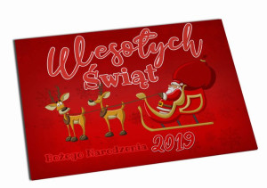 Magnes Świąteczny Wesołych Świąt Bożego Narodzenia 2019