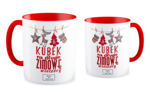 Kubek Świąteczny z Logo Twojej Firmy Na długie zimowe wieczory