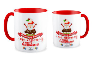 Kubek Świąteczny z Logo Twojej Firmy Wesołych Świąt