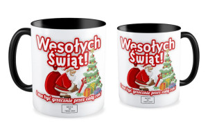 Kubek Świąteczny z Logo Twojej Firmy Wesołych Świąt