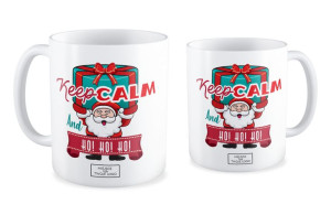 Kubek Świąteczny z Logo Twojej Firmy Keep Calm