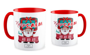 Kubek Świąteczny z Logo Twojej Firmy Keep Calm