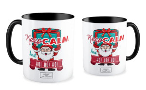 Kubek Świąteczny z Logo Twojej Firmy Keep Calm