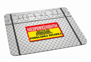 Podkładka pod myszkę dla Dziadka Nieupoważnionym dostęp wzbroniony