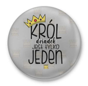 Otwieracz z nadrukiem dla Dziadka Król jest tylko jeden