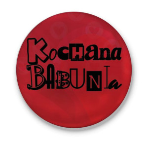Lusterko okrągłe dla Kochanej Babuni