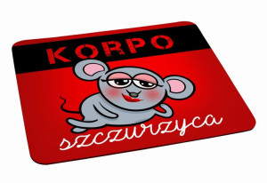 Podkładka pod myszkę Korposzczurzyca