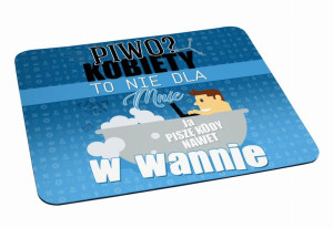 Podkładka pod myszkę Piszę kody nawet w wannie