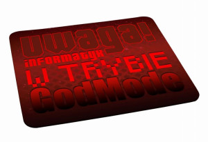 Podkładka pod myszkę Informatyk w trybie GodMode