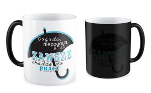Kubek dla pracownika Zawsze chodzę do pracy