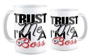 Kubek dla szefa Trust me I'm a boss