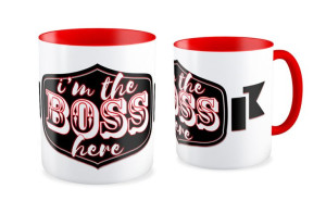 Kubek dla Szefa I'm the boss here