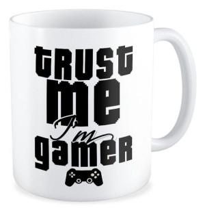 Kubek dla informatyka Trust me I'm gamer